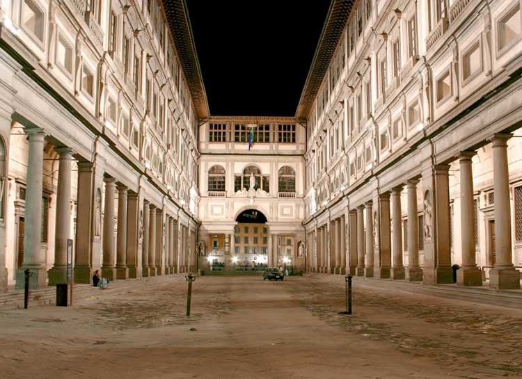 Uffizi Gallery in Italy