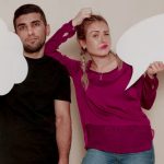 Couple shows body languages